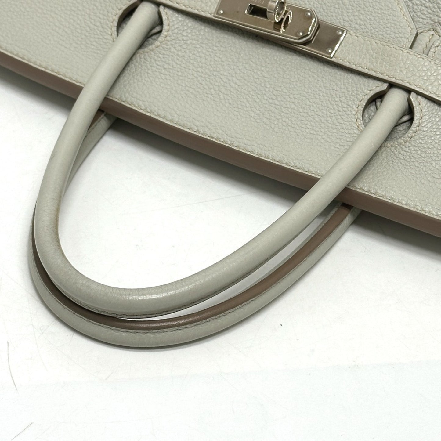 Hermès Gray Leather Birkin 40
