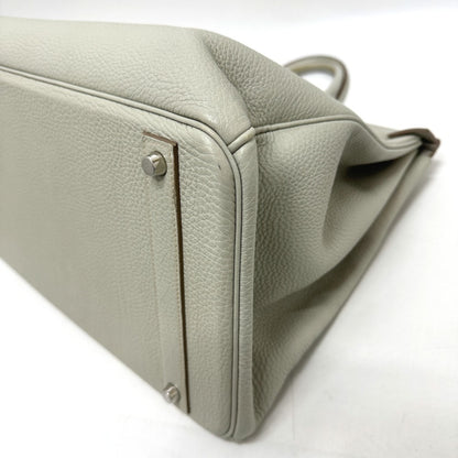 Hermès Gray Leather Birkin 40