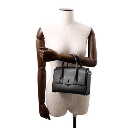 Hermès Black Leather Drag