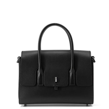 Hermès Black Leather Drag