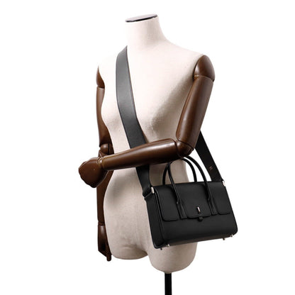 Hermès Black Leather Drag