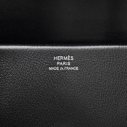 Hermès Black Leather Drag