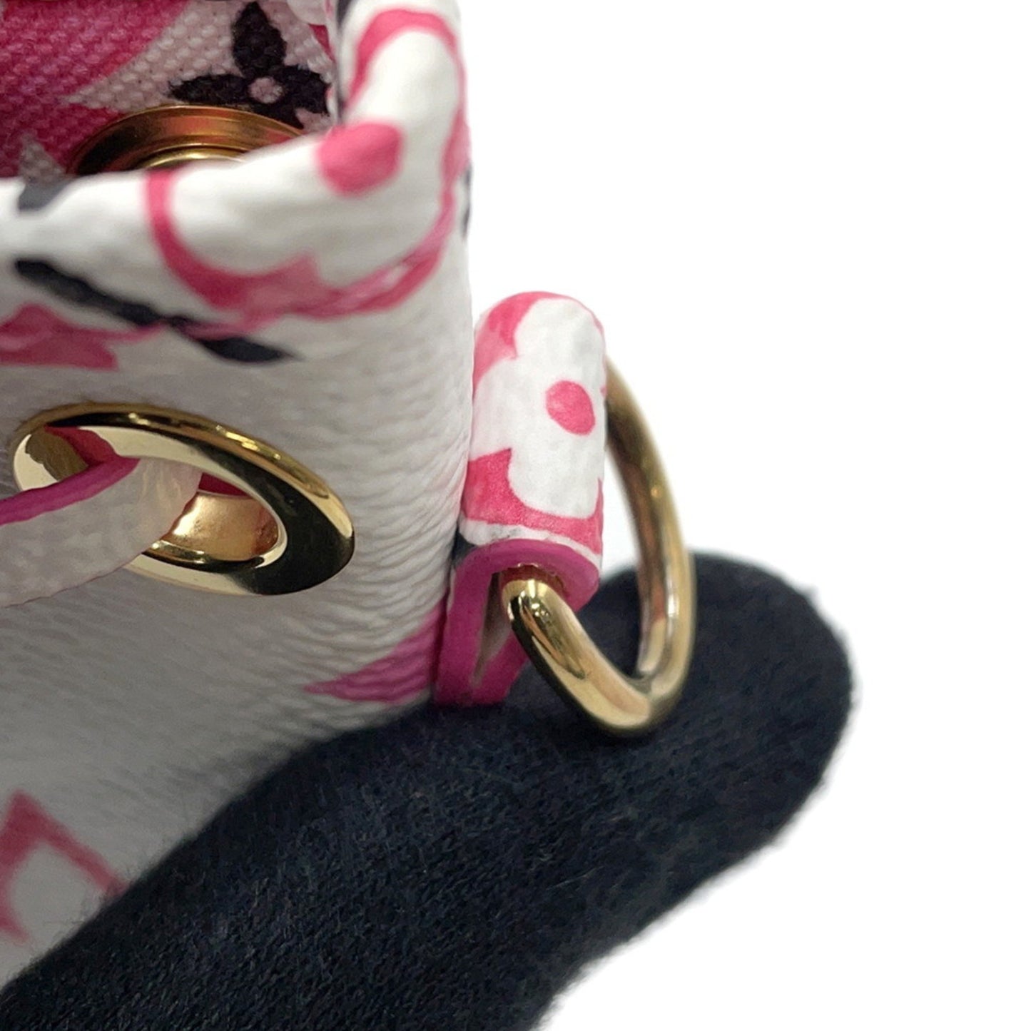 Louis Vuitton Pink Leather Nano Noé