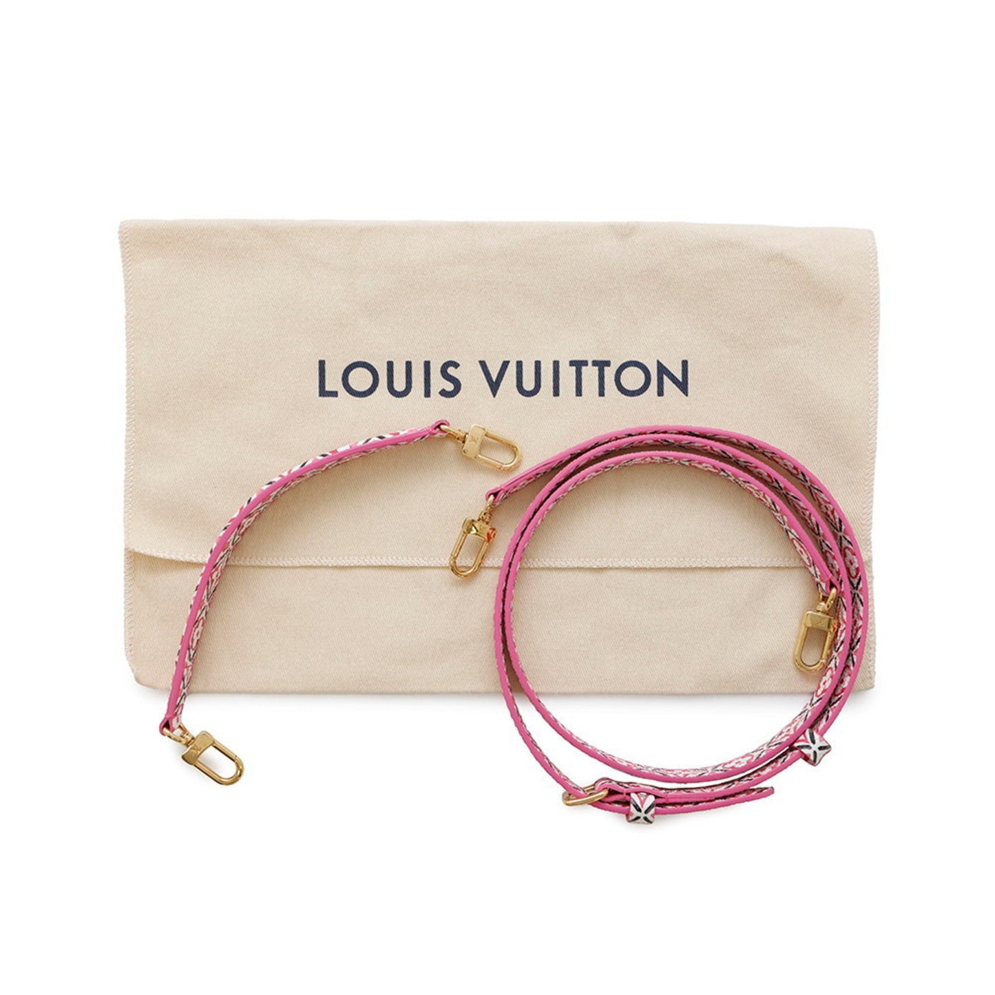 Louis Vuitton Pink Leather Nano Noé