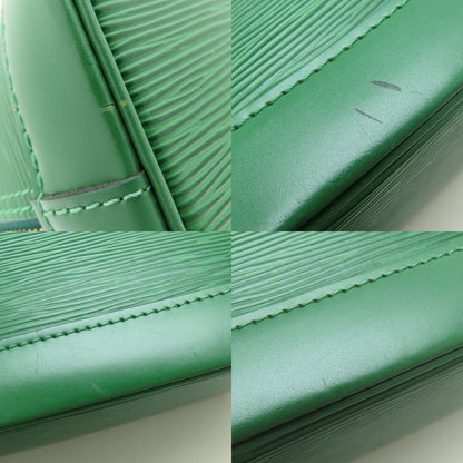 Louis Vuitton Green Leather Alma