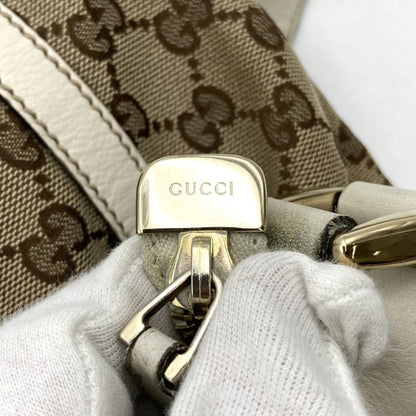 Gucci Brown Canvas Abbey