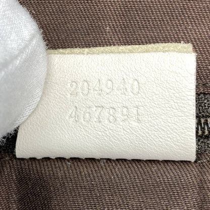 Gucci Brown Canvas Abbey