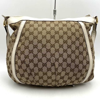 Gucci Brown Canvas Abbey