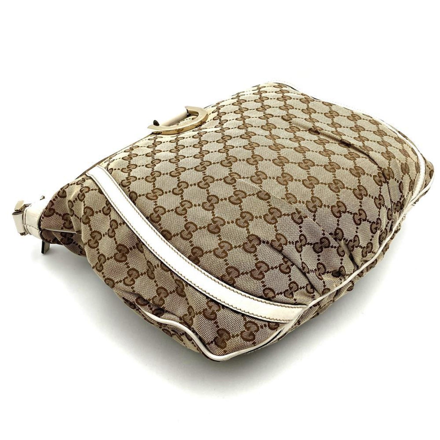 Gucci Brown Canvas Abbey