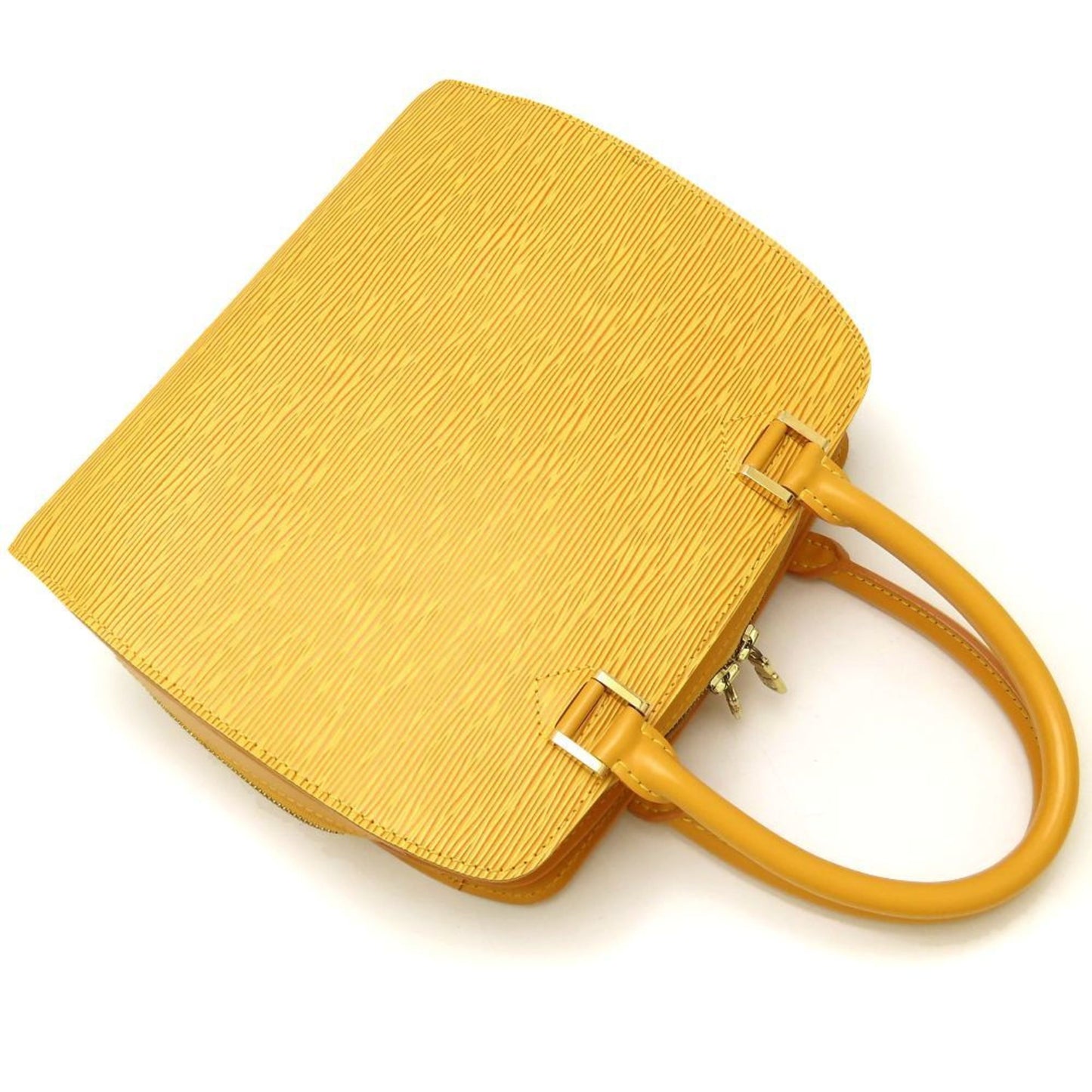Louis Vuitton Yellow Leather Pont Neuf