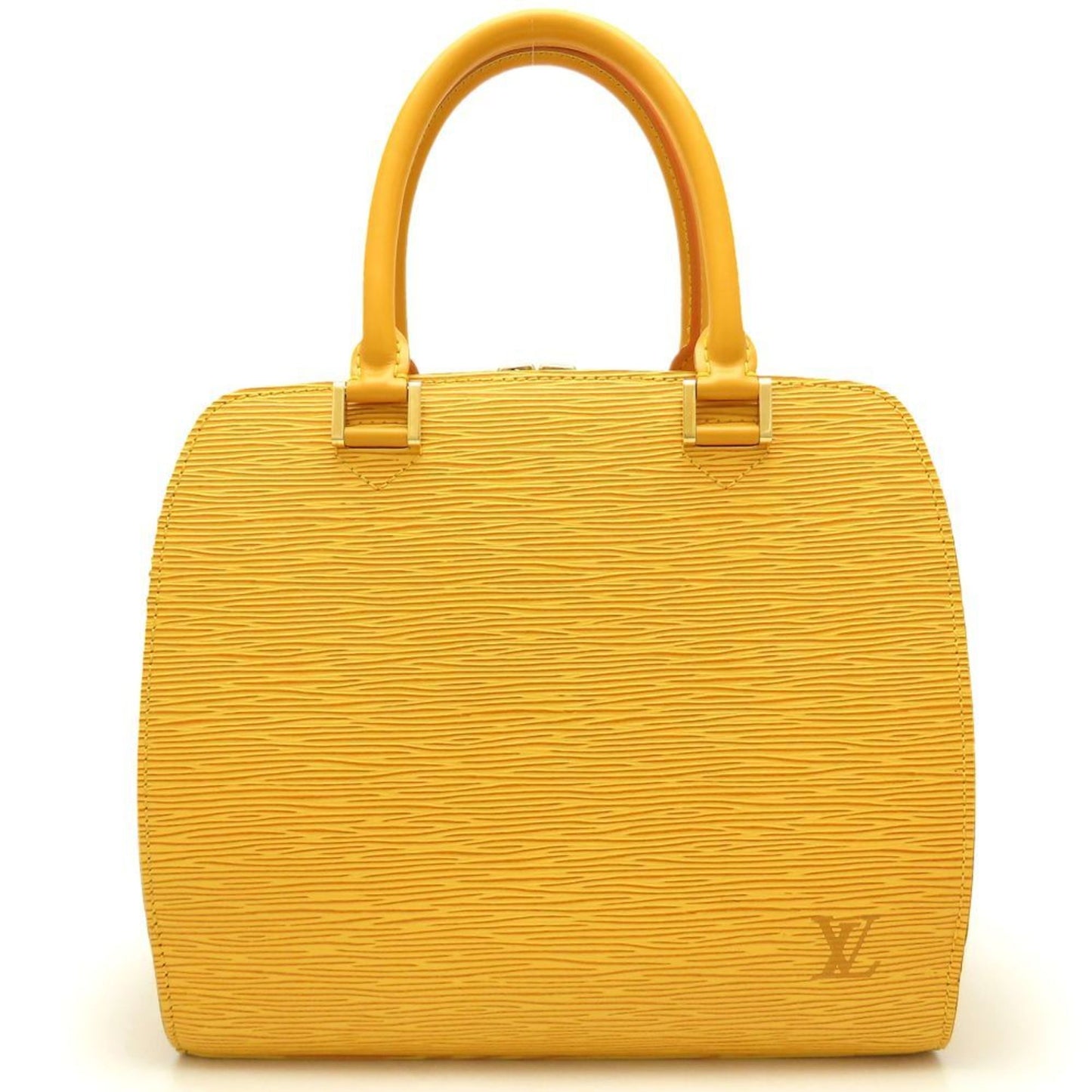 Louis Vuitton Yellow Leather Pont Neuf