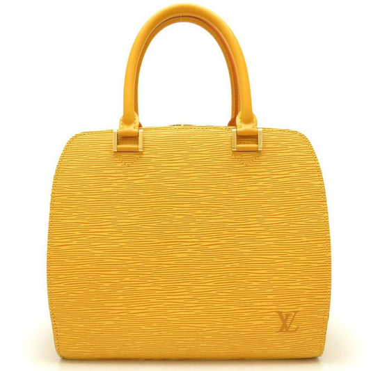 Louis Vuitton Yellow Leather Pont Neuf