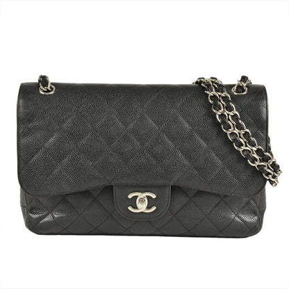 Chanel Black Leather Timeless