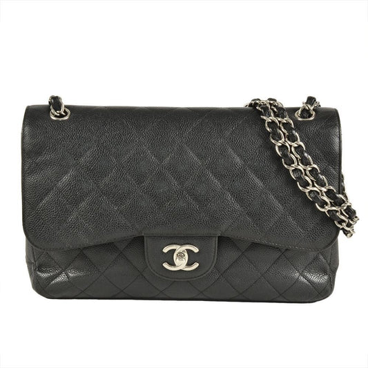 Chanel Black Leather Timeless