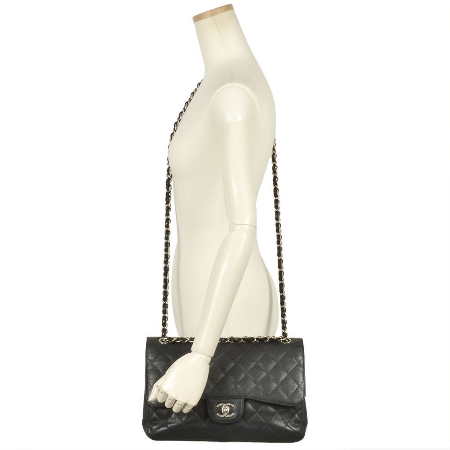 Chanel Black Leather Timeless