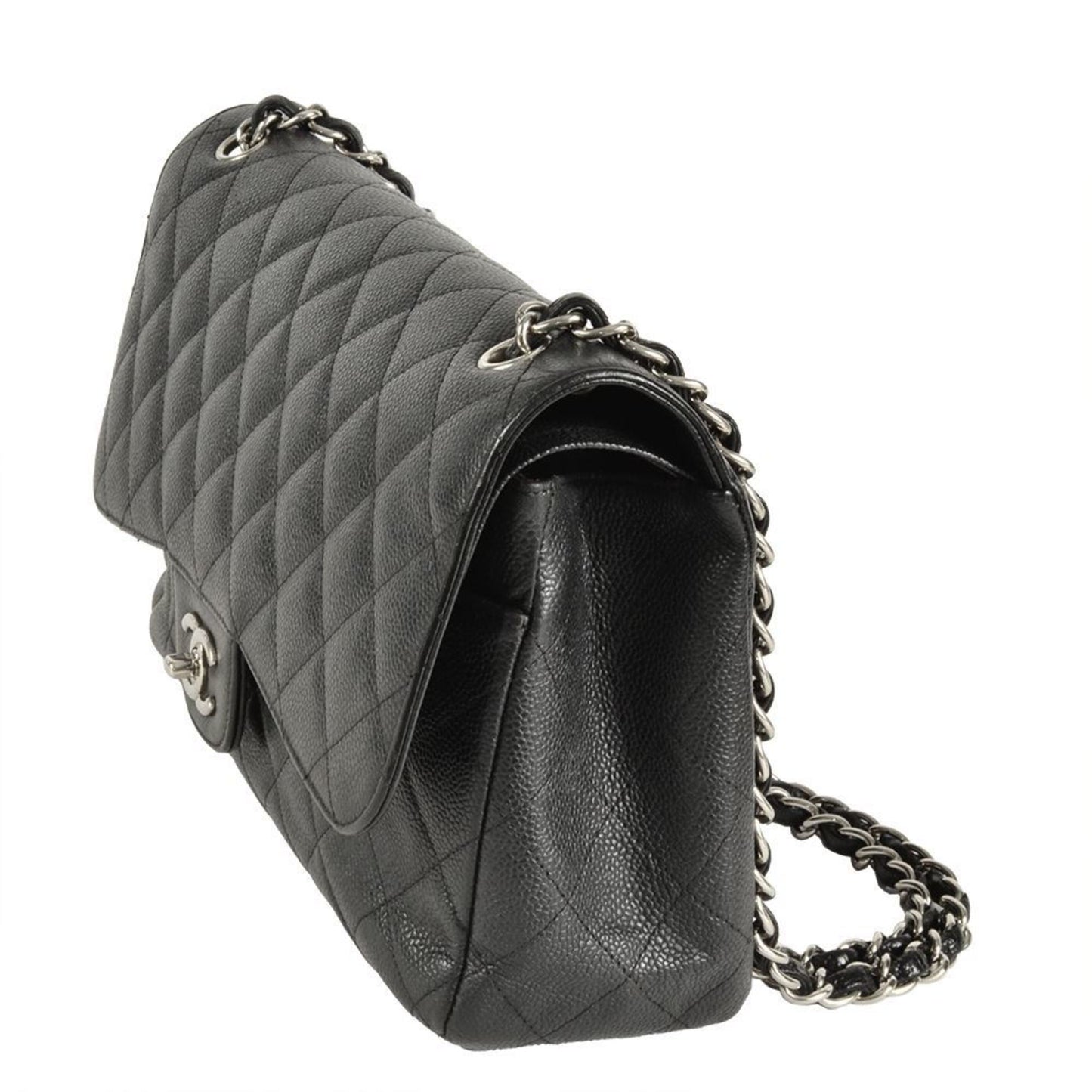 Chanel Black Leather Timeless