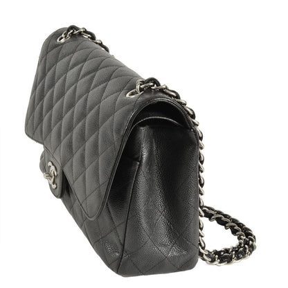 Chanel Black Leather Timeless