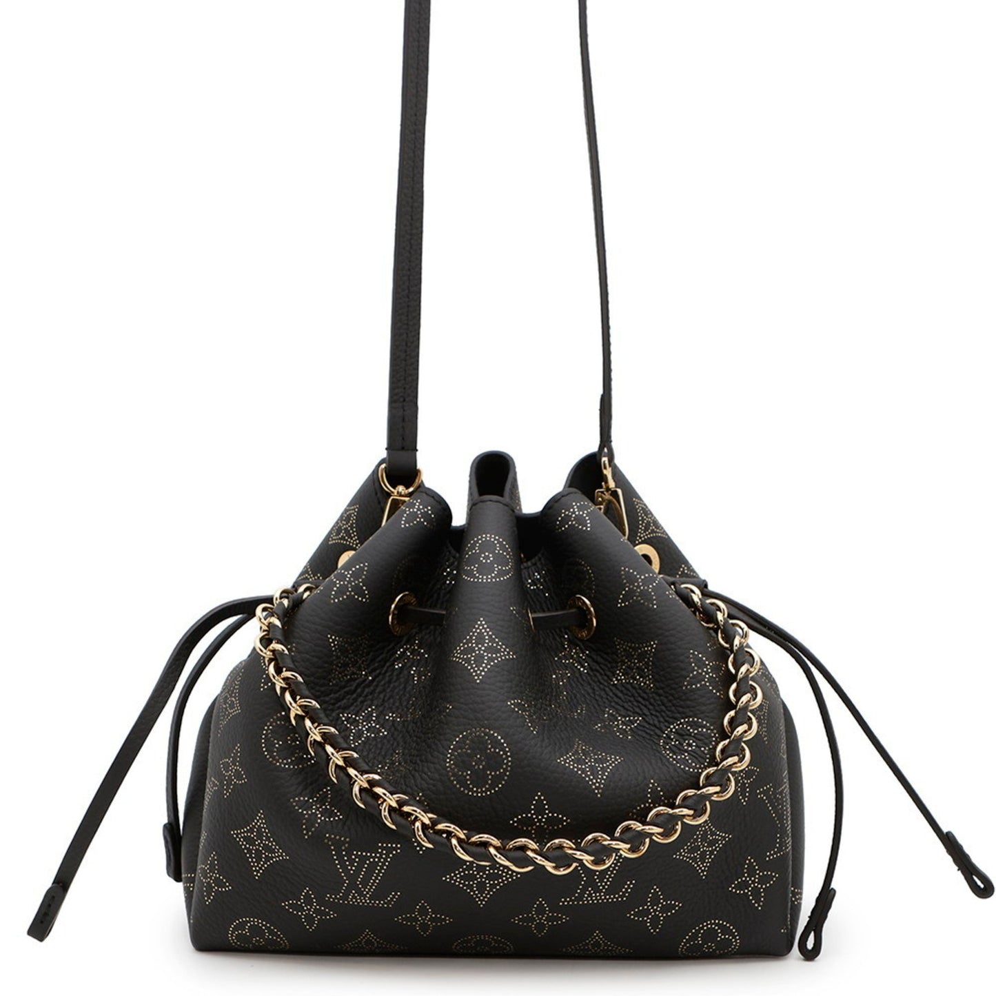 Louis Vuitton Black Leather Mahina