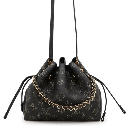 Louis Vuitton Black Leather Mahina