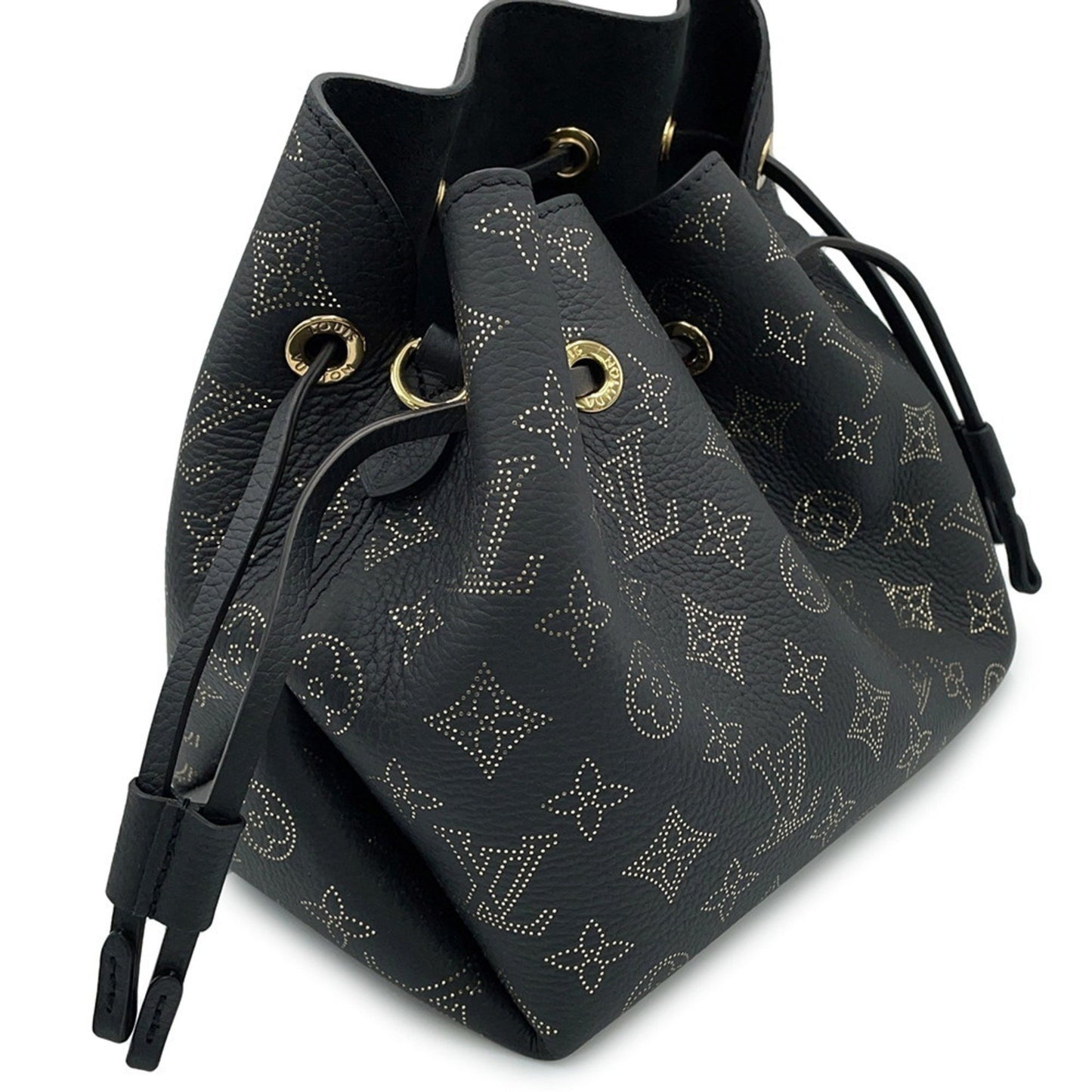 Louis Vuitton Black Leather Mahina