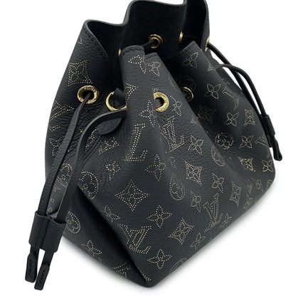 Louis Vuitton Black Leather Mahina