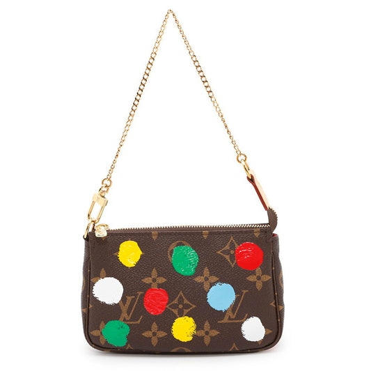 Louis Vuitton Brown Canvas Mini Pochette Accessoires