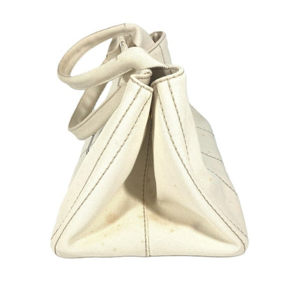 Prada White Canvas Canapa