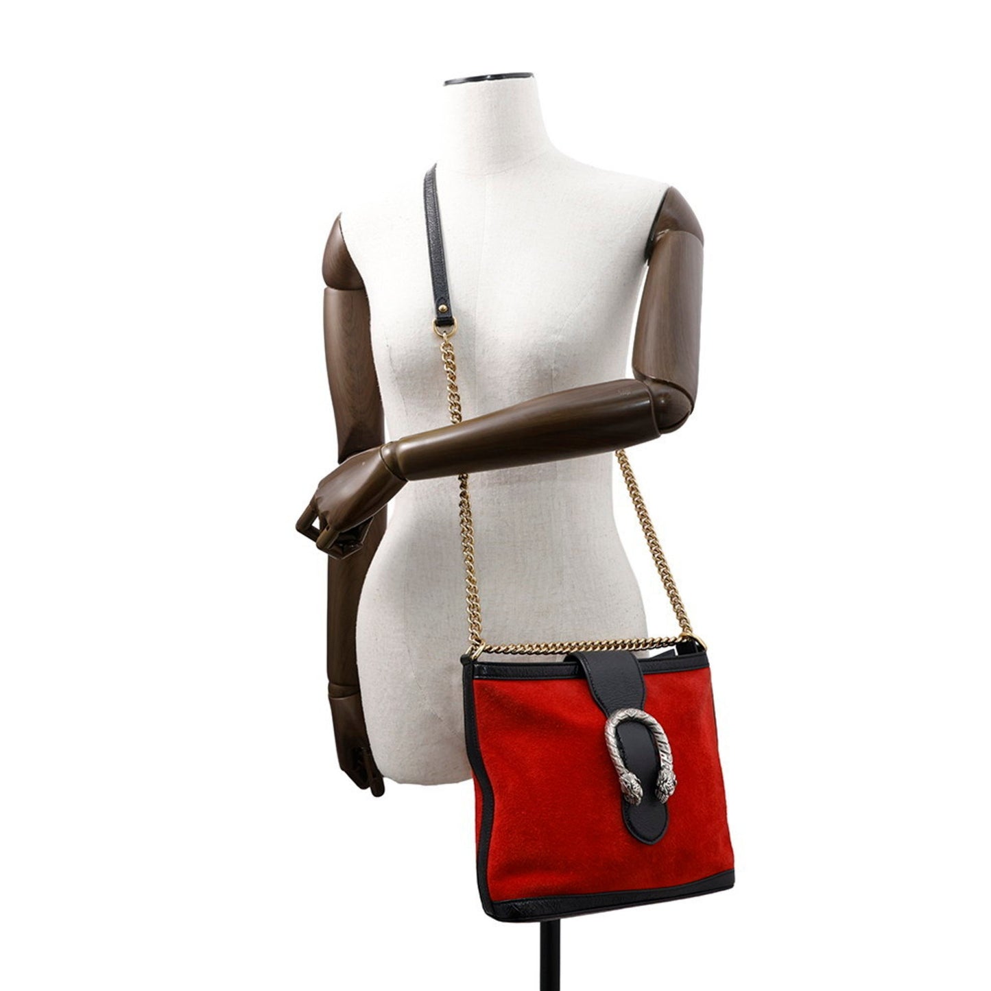 Gucci Red Suede Dionysus