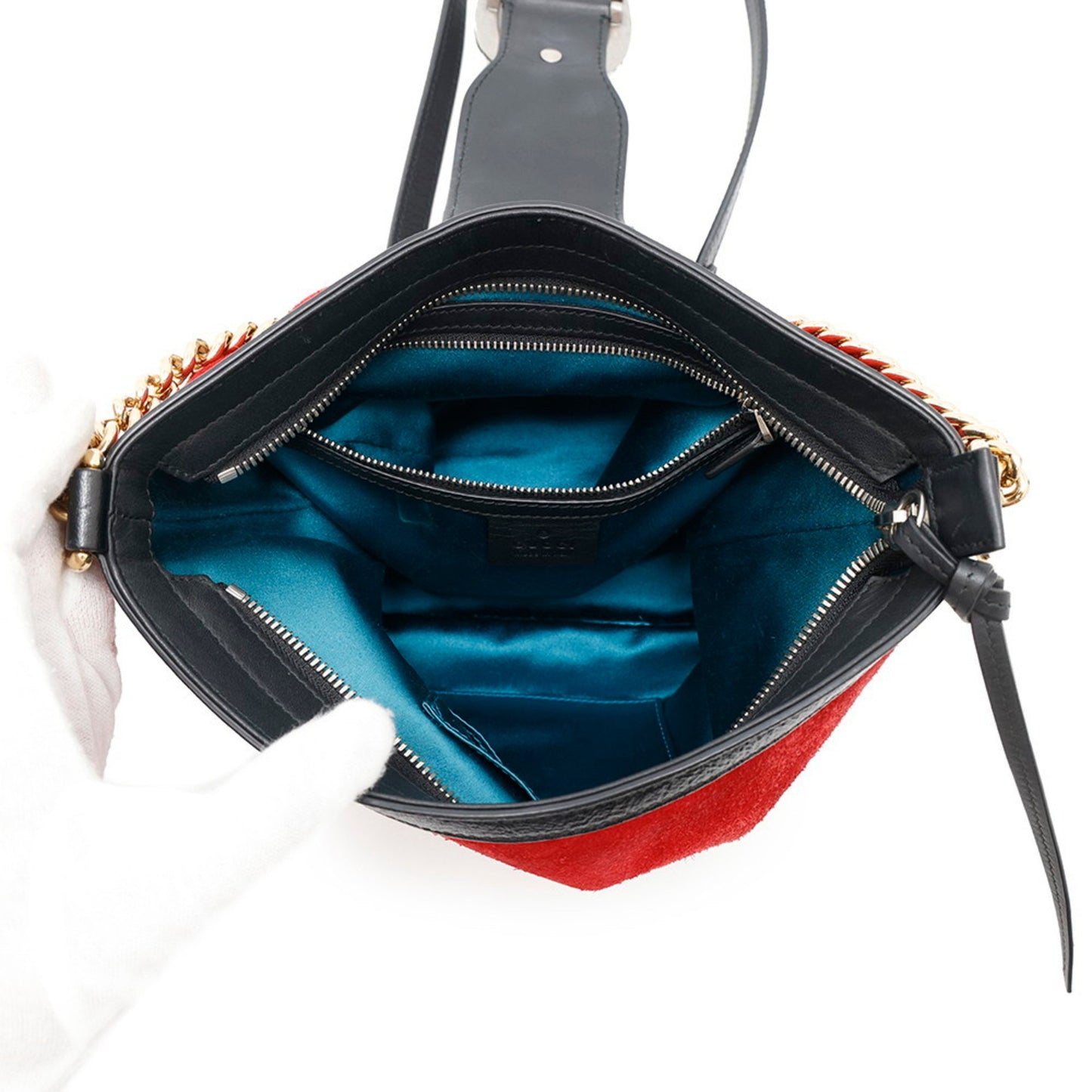 Gucci Red Suede Dionysus