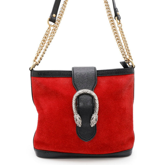 Gucci Red Suede Dionysus