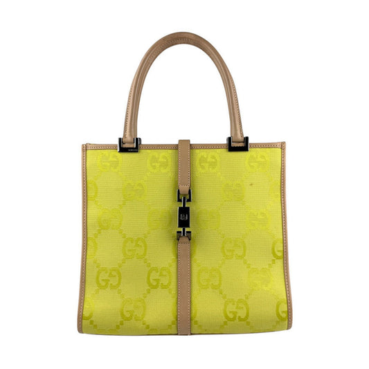Gucci Green Canvas Jackie Vintage