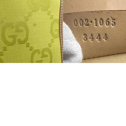 Gucci Green Canvas Jackie Vintage