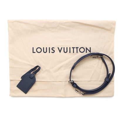 Louis Vuitton Blue Canvas Sac Plat