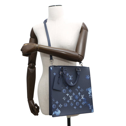 Louis Vuitton Blue Canvas Sac Plat