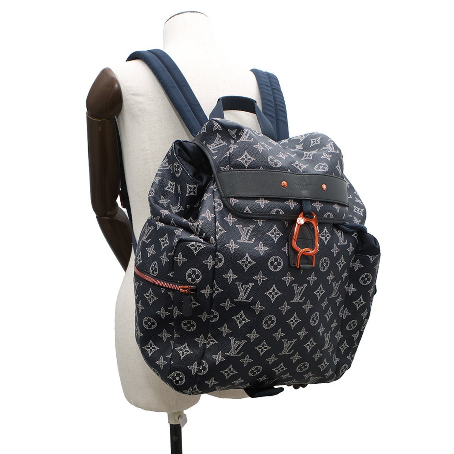 Louis Vuitton Blue Canvas Discovery
