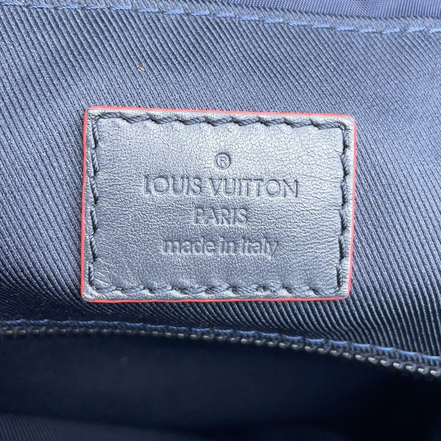Louis Vuitton Blue Canvas Discovery