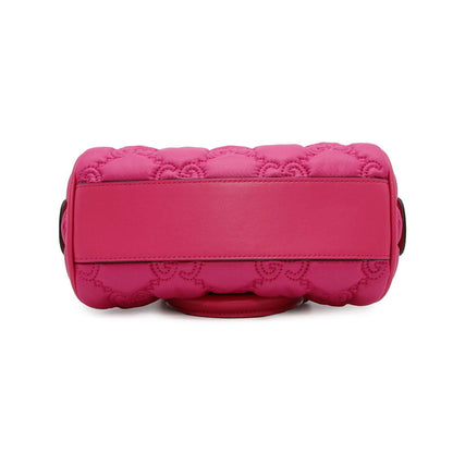 Gucci Pink Nylon Gg Matelassé