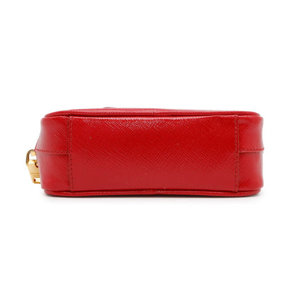 Prada Red Leather Ribbon
