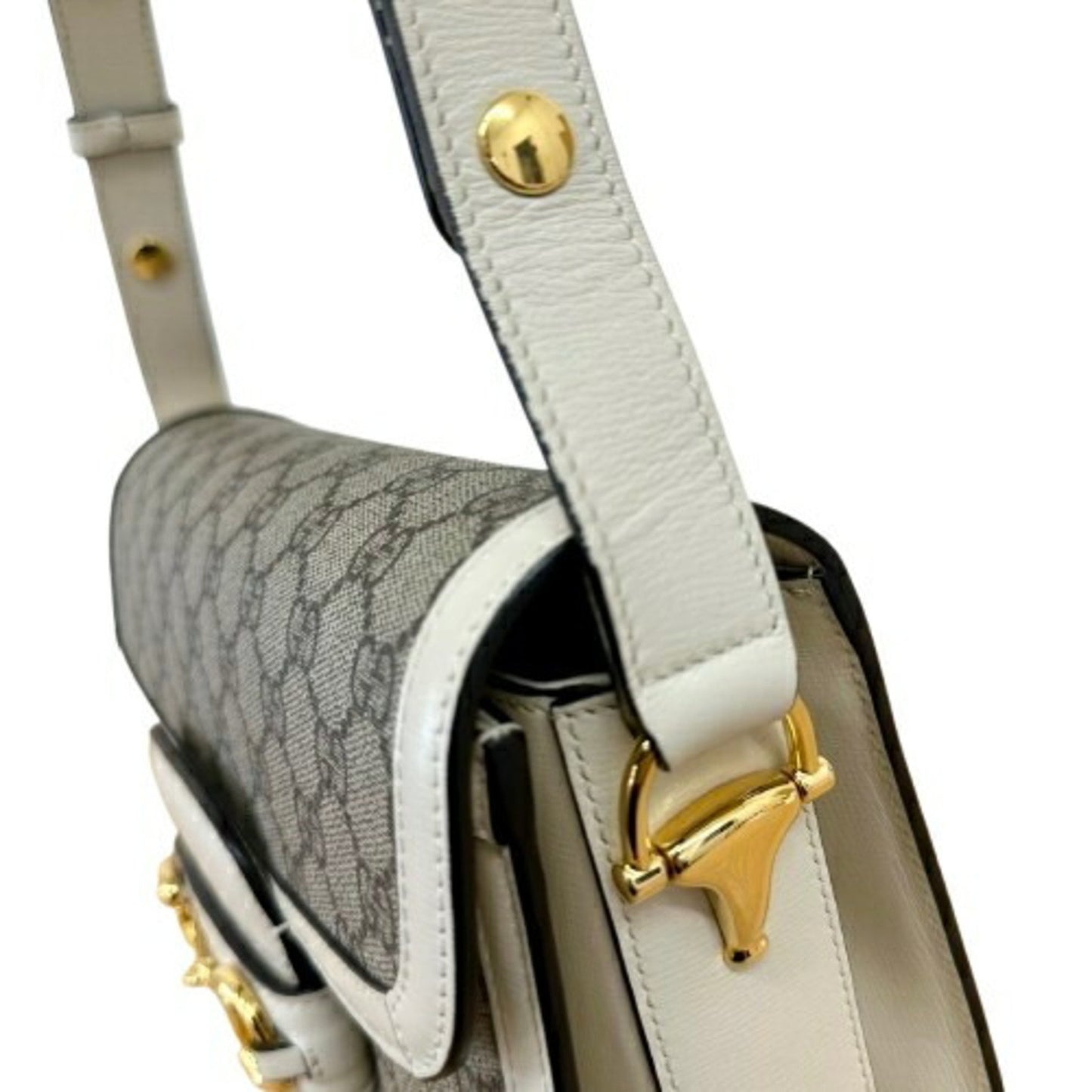 Gucci Brown Canvas Horsebit
