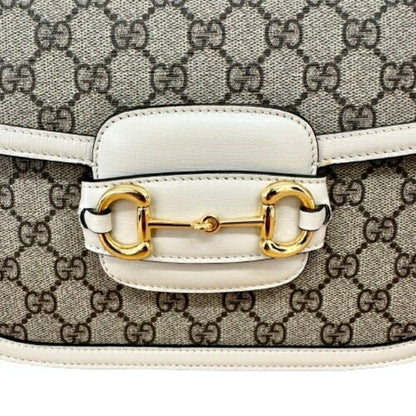 Gucci Brown Canvas Horsebit