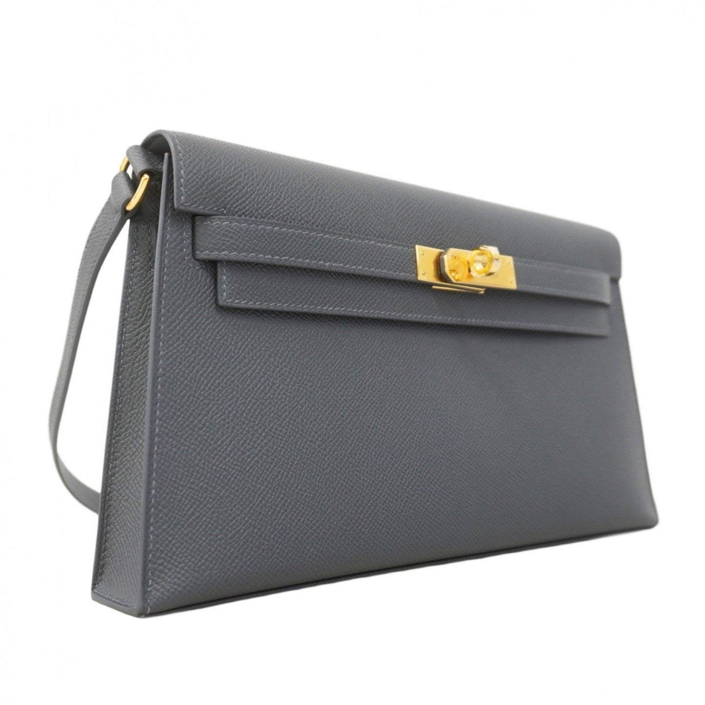 Hermès Gray Leather Kelly