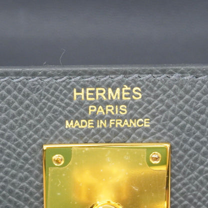 Hermès Gray Leather Kelly
