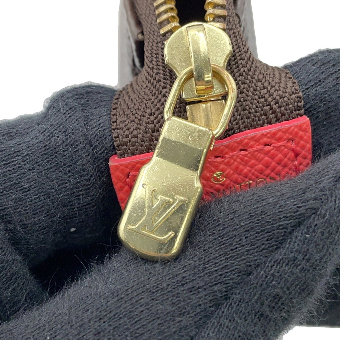 Louis Vuitton Brown Canvas Mini Pochette Accessoires