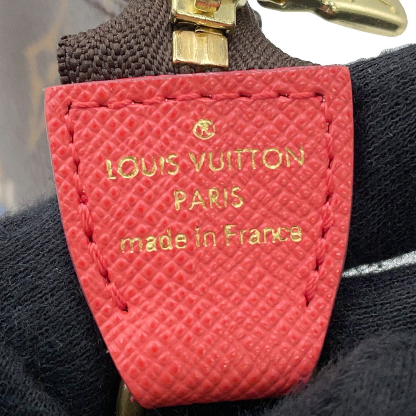 Louis Vuitton Brown Canvas Mini Pochette Accessoires