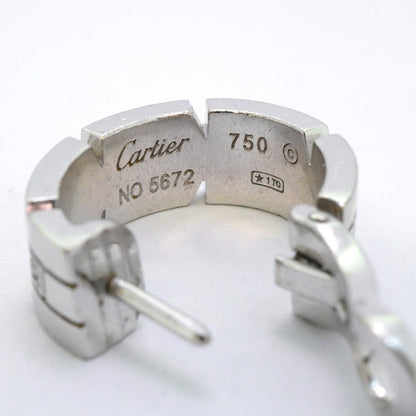 Cartier Silver White Gold Tank Française