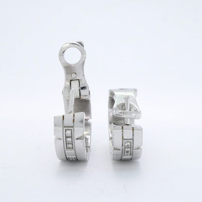 Cartier Silver White Gold Tank Française