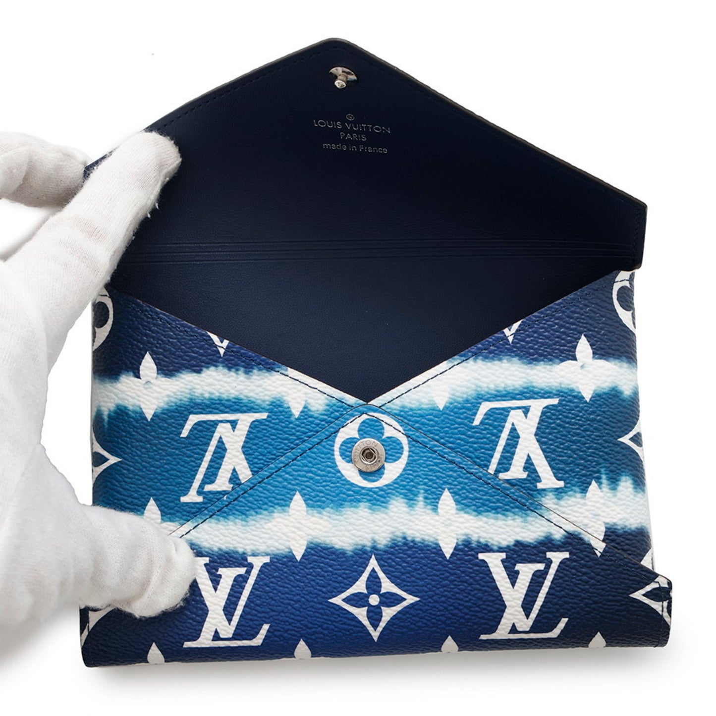 Louis Vuitton Blue Canvas Kirigami