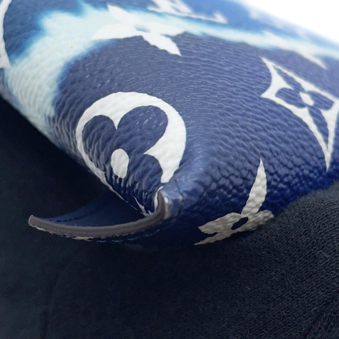 Louis Vuitton Blue Canvas Kirigami
