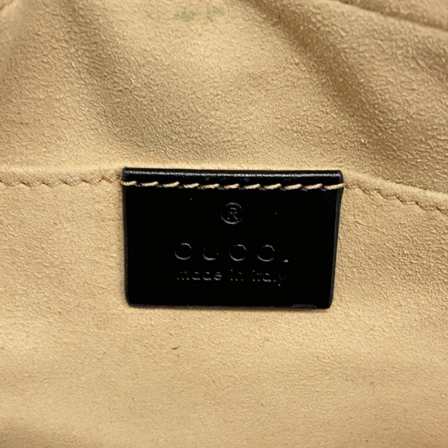 Gucci Black Leather Marmont