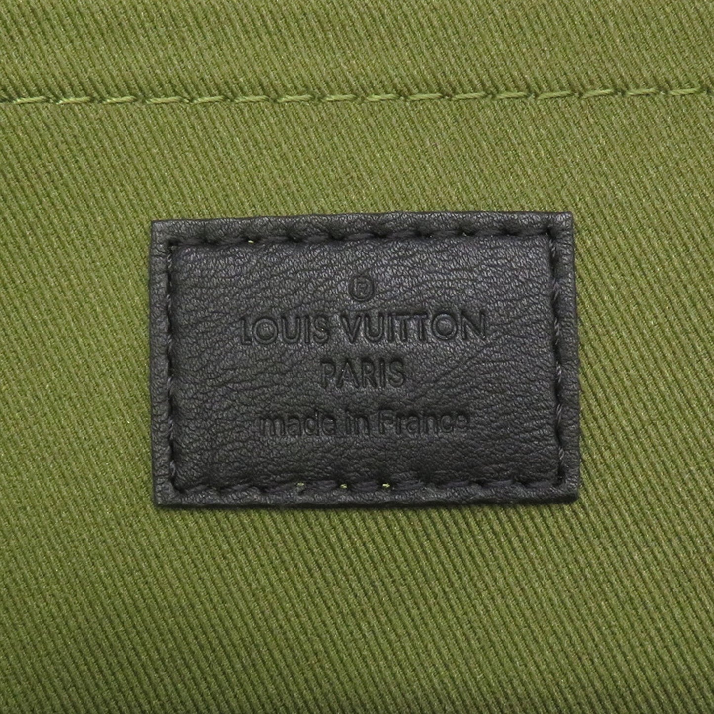 Louis Vuitton Black Canvas Palm Springs